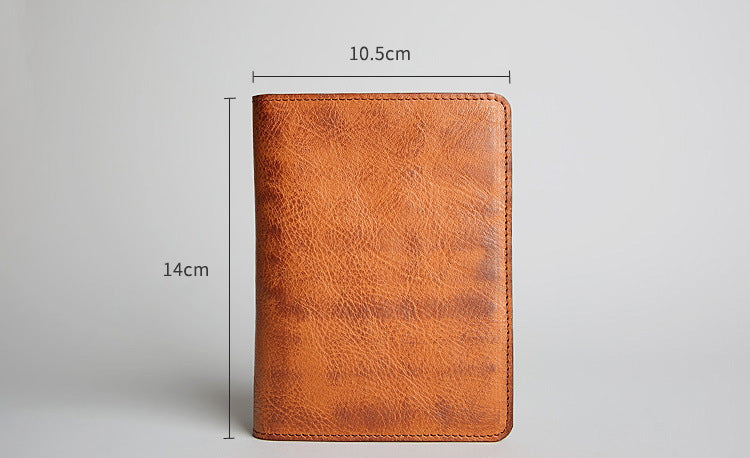 Men's Retro Genuine Leather Driving License Card Holder