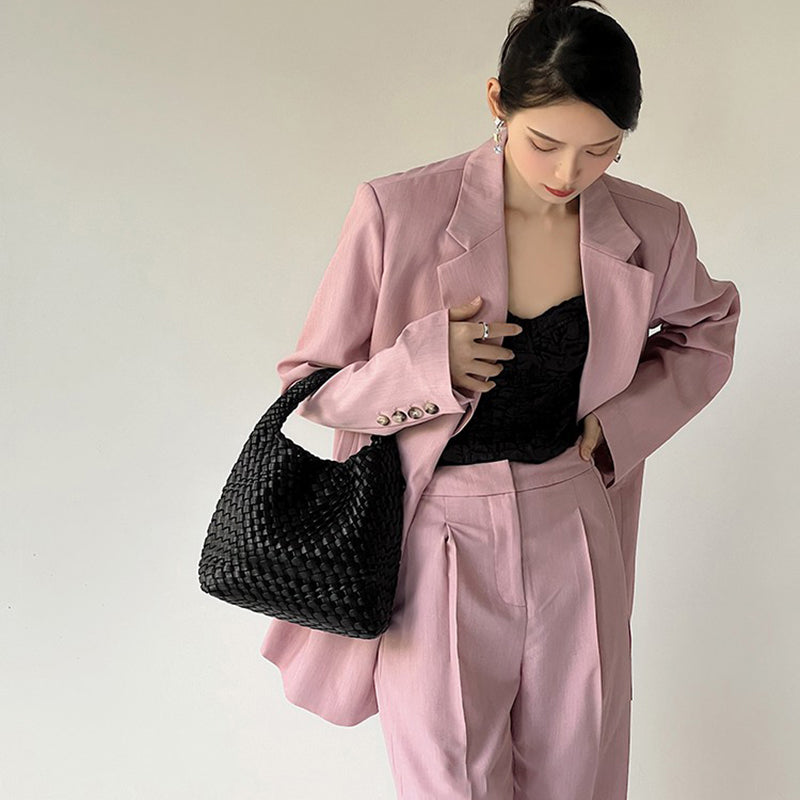 Women's Hand-woven Large Capacity Trendy Vegetable Basket Bags