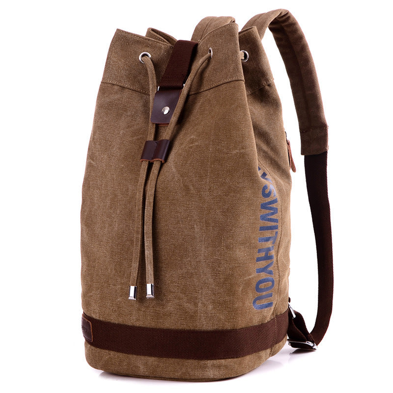 Men's Glamorous Canvas Basketball Large Capacity Sports Backpacks