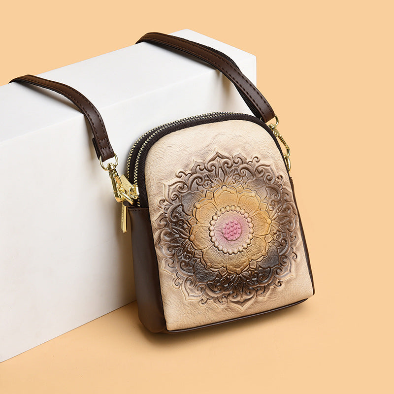 Women's Affordable Luxury Fashion Chinese Ethnic Mother Women's Shoulder Bag