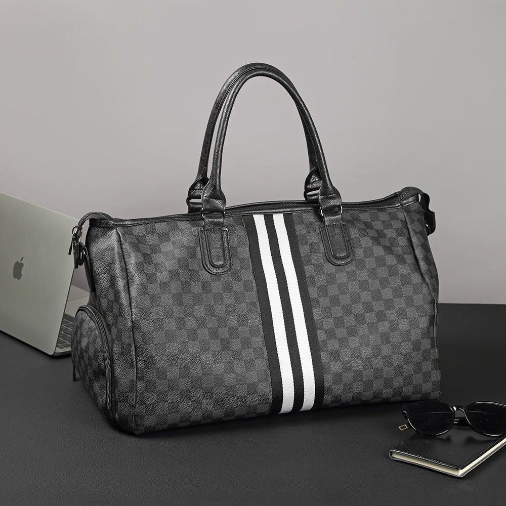 Women's & Men's & Large Capacity Short Business Trip Men's Handbags