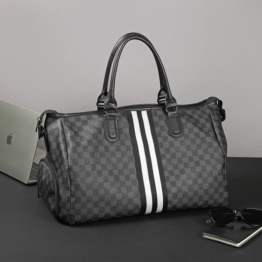 Women's & Men's & Large Capacity Short Business Trip Men's Handbags