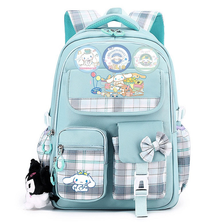 Female Cartoon Cute Portable Burden Alleviation Backpacks