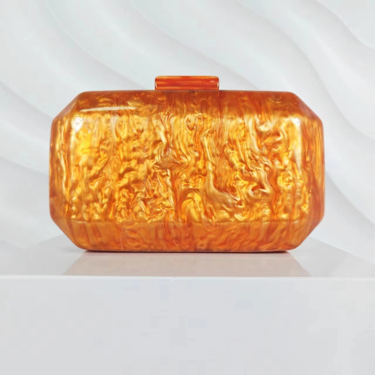 Women's Marble Fashion Summer Beach Acrylic Evening Bags