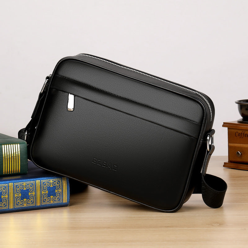 Men's Horizontal Business Cattle Leather Fashion Trends Bags