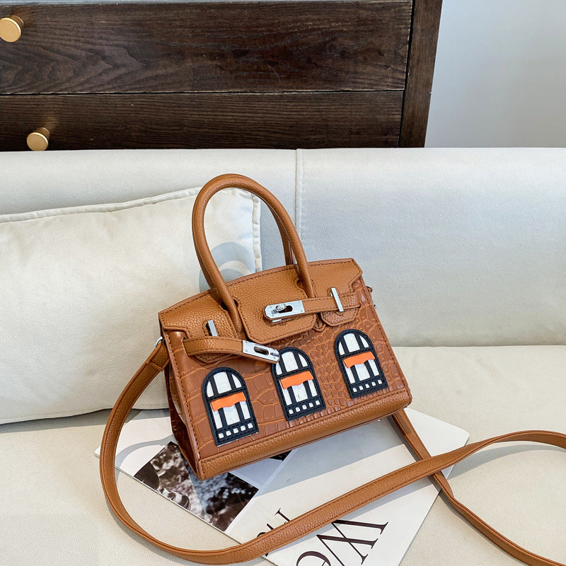 Classic House Platinum Female Summer Crocodile Handbags