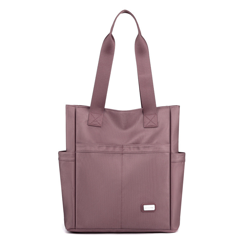 Women's Soft Nylon Simple Fashion Korean Large Capacity Bags