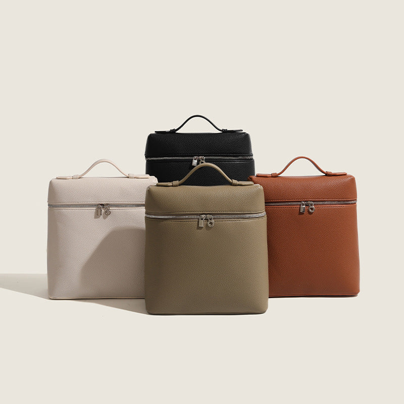 Women's Fashionable High-grade Large Capacity Portable Soft Shoulder Bags