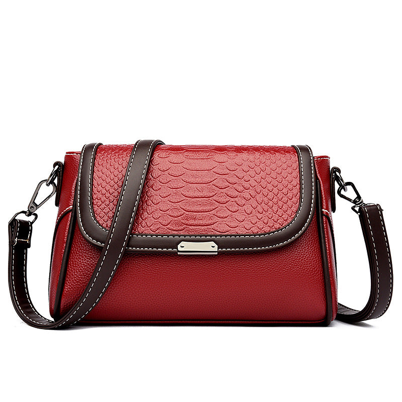 Women's Genuine Leather One Mom Fashionable Elegant Bags