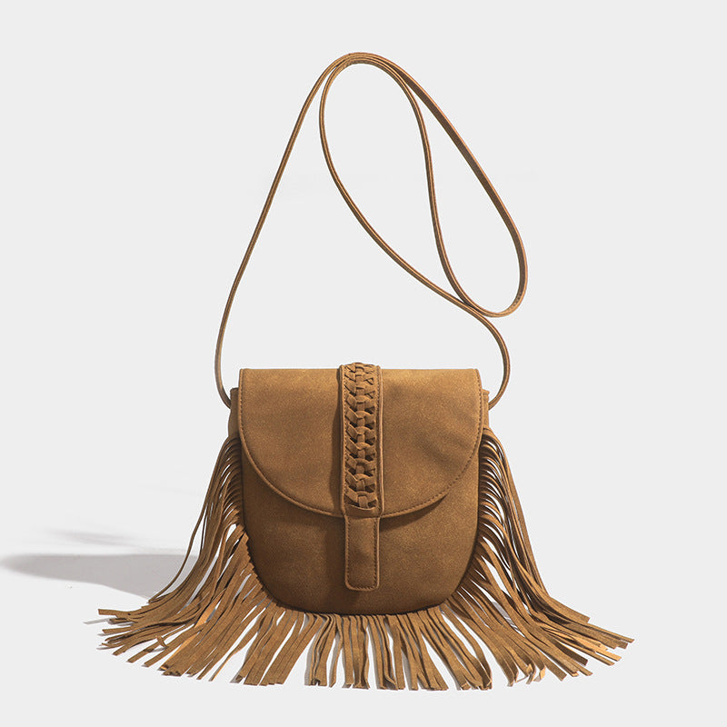 Winter Faux Deerskin Veet Cover Oblique Bags