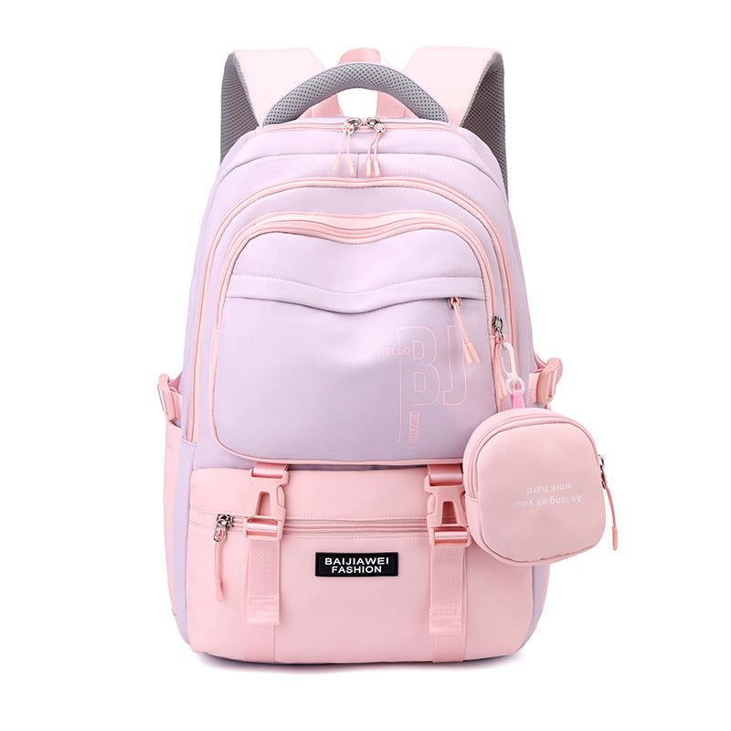 Good-looking Junior High Super Large Capacity Middle School Students' Schoolbags