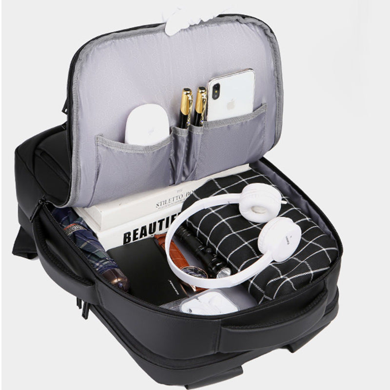 Men's Business Derm Computer Large Capacity Leisure Backpacks