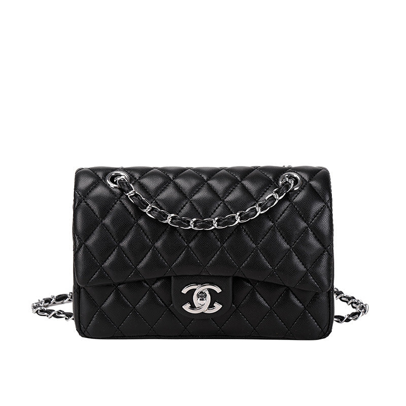 Style Diamond Quilted Trendy High-grade Chain Crossbody Bags