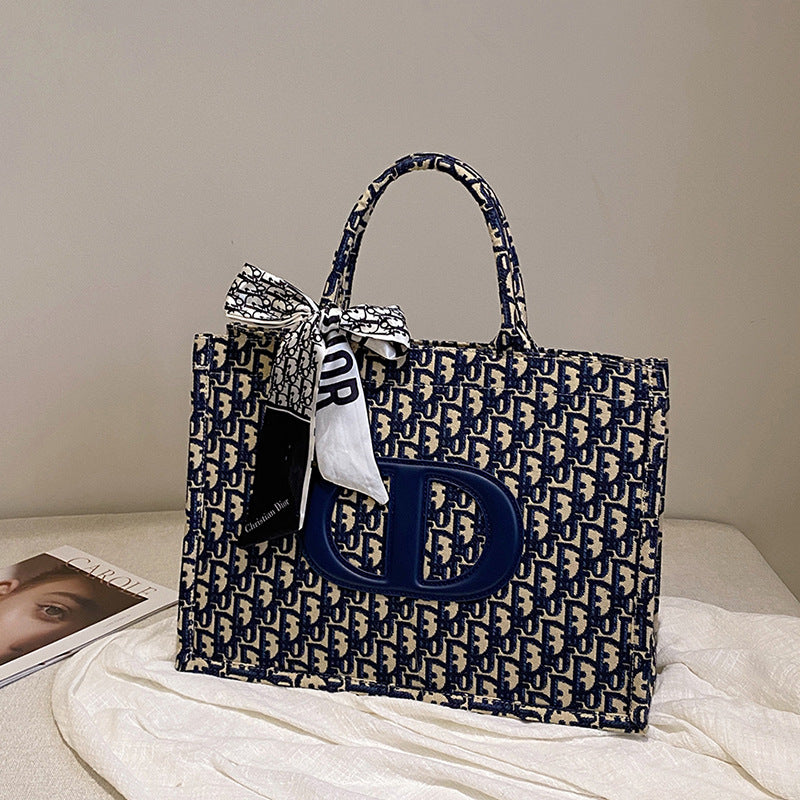 Light Luxury Large Capacity Embroidered For Shoulder Bags