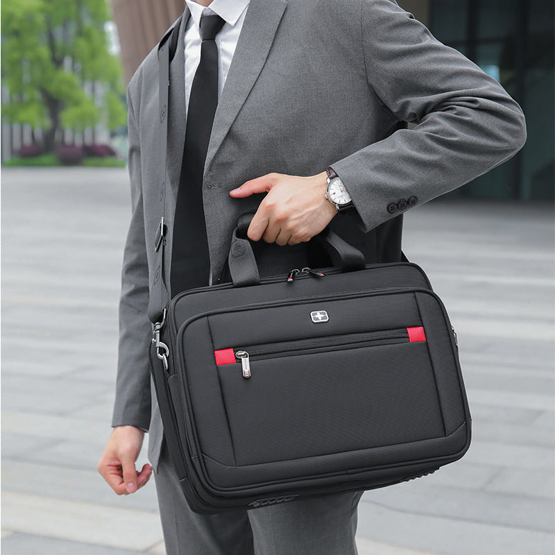 Men's Swiss Army Knife Computer Business Large Laptop Bags