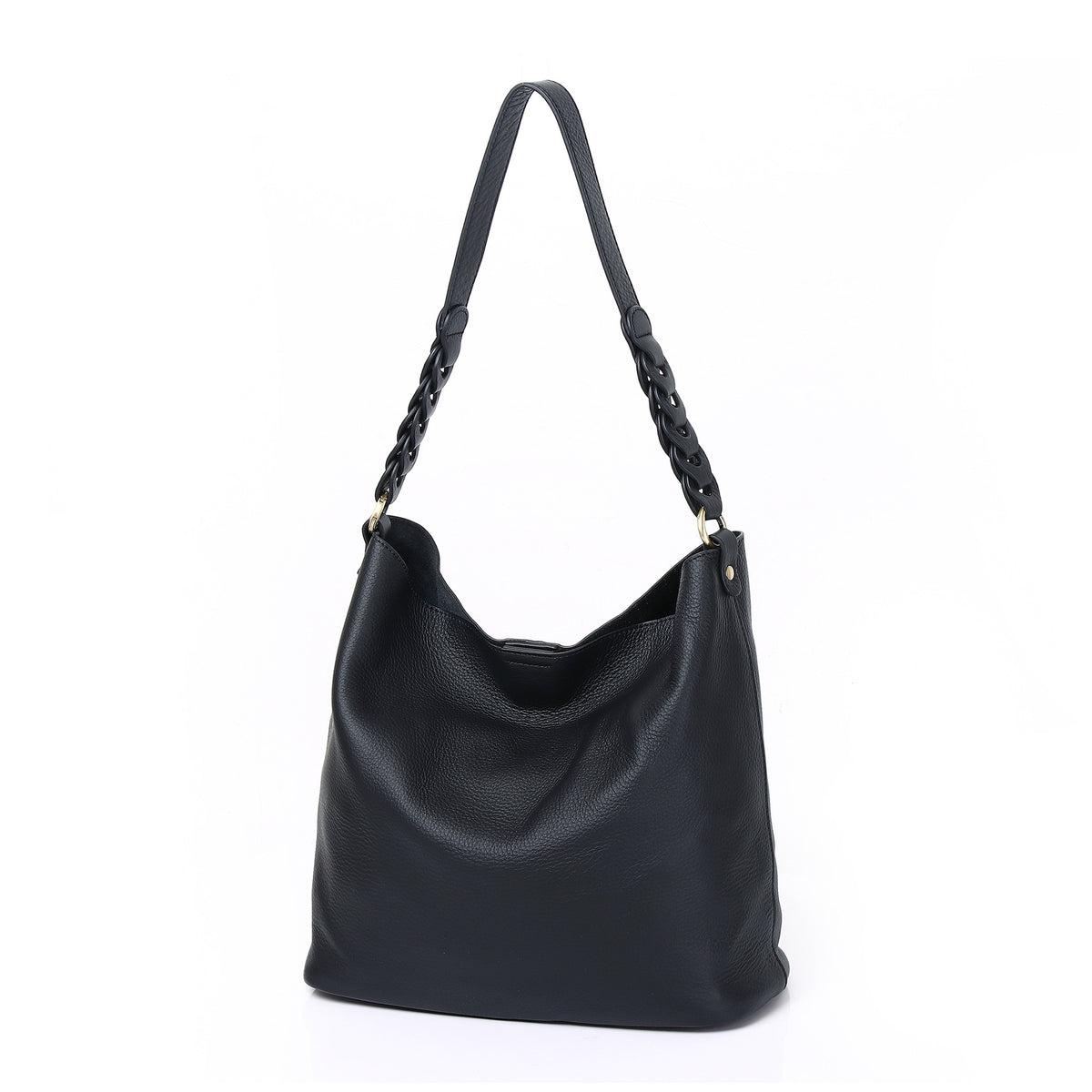 Women's Genuine Leather High-grade Light Luxury Underarm Fashion Large Capacity Women's Shoulder Bag
