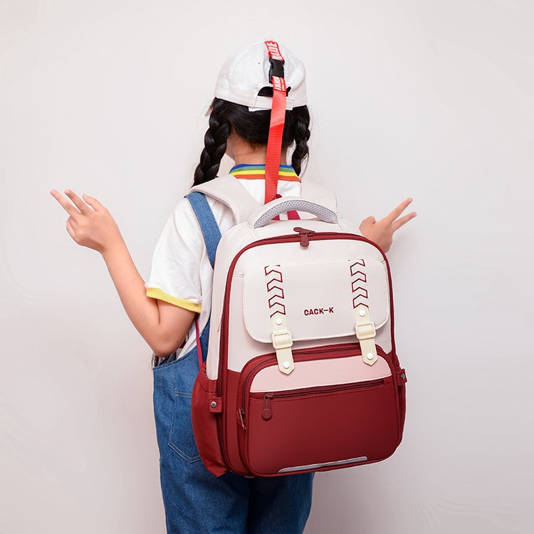 Large Capacity Burden Reduction Spine Protection Elementary School Students' Schoolbags