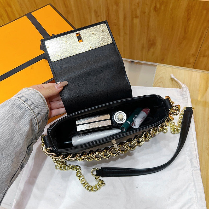 Women's French Minority High-grade Western Style Versatile Shoulder Bags