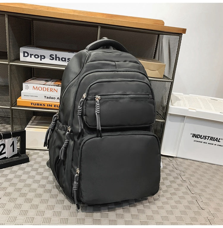 College Trendy Cool Large Capacity Couple Backpacks