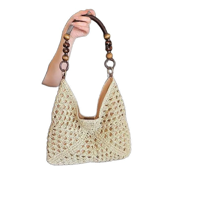 Women's Large Capacity Woven Fashion Straw Leisure Bags