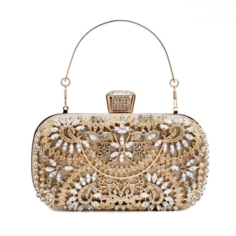 Women's Diamond Dinner Retro Banquet Hand Holding All Evening Bags