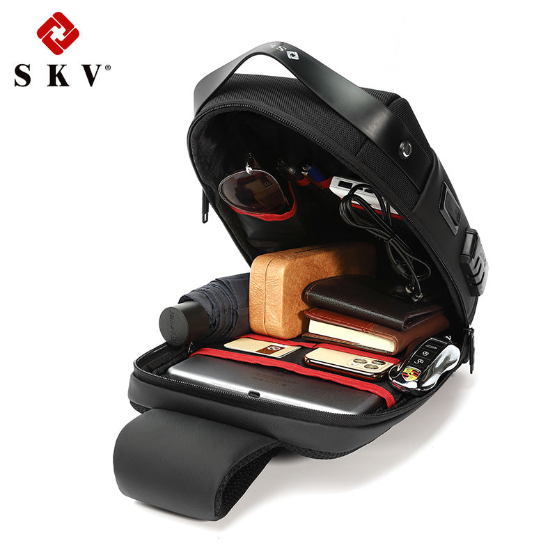 Men's Trendy Versatile Popular Business Fashion Men's Chest Bags