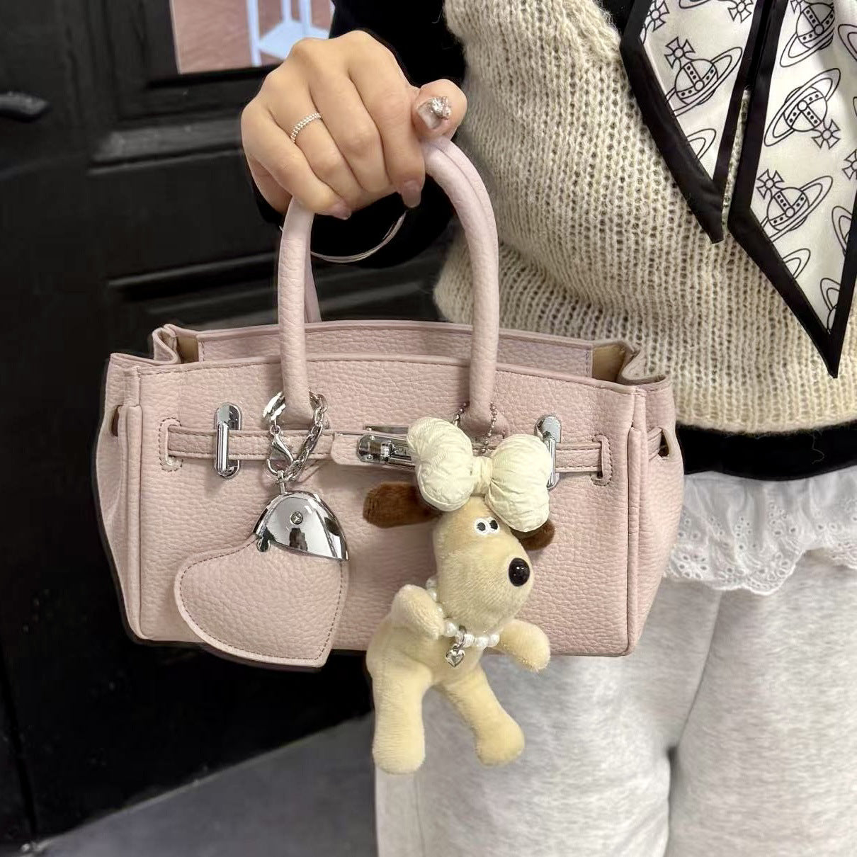 Women's Exquisite Platinum Fashion Versatile Vegetable Basket Crossbody Bags