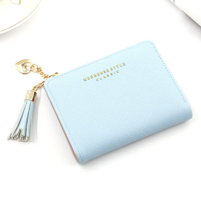 Women's Fashion Large Capacity Multifunctional Clutch Short Ladies Wallet