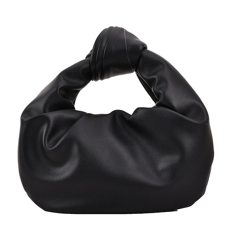 Women's Korean Fashion Moon Spring Texture Soft Leather Bags