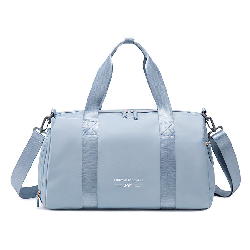 Women's Wet Separation Short-distance Portable Duffel Large Travel Bags