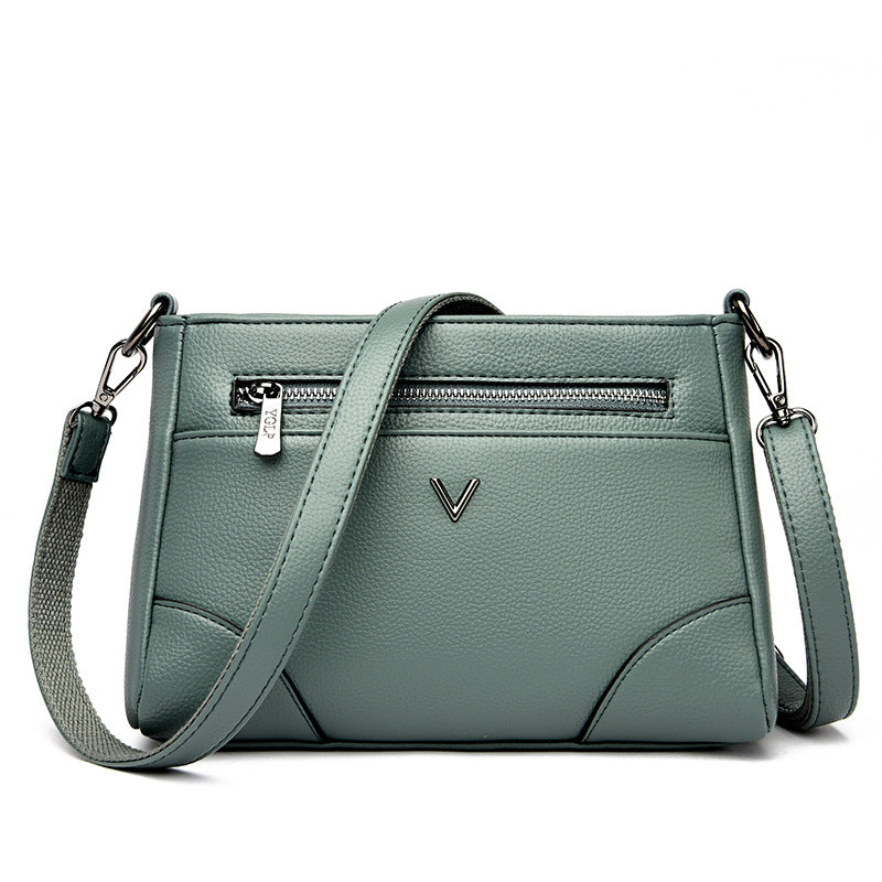 Women's Korean Large Capacity Versatile Black Shoulder Bags