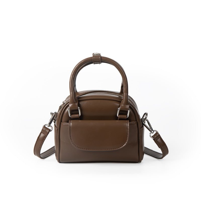 Women's Advanced Texture Mini Retro Easy Matching Hand Shoulder Bags