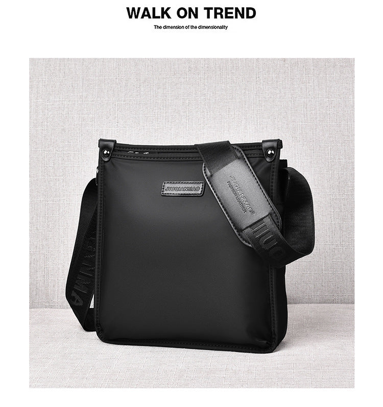Men's Large Capacity Oxford Cloth Vertical Design Men's Messenger Bags