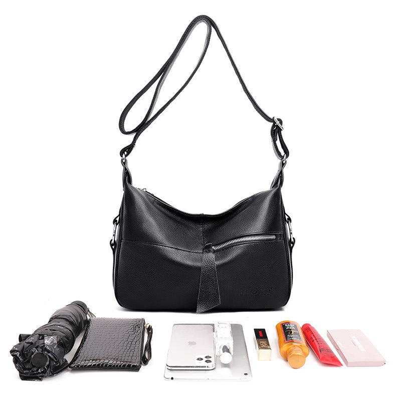 Women's Female Mother Dumpling Lychee Pattern Large Crossbody Bags