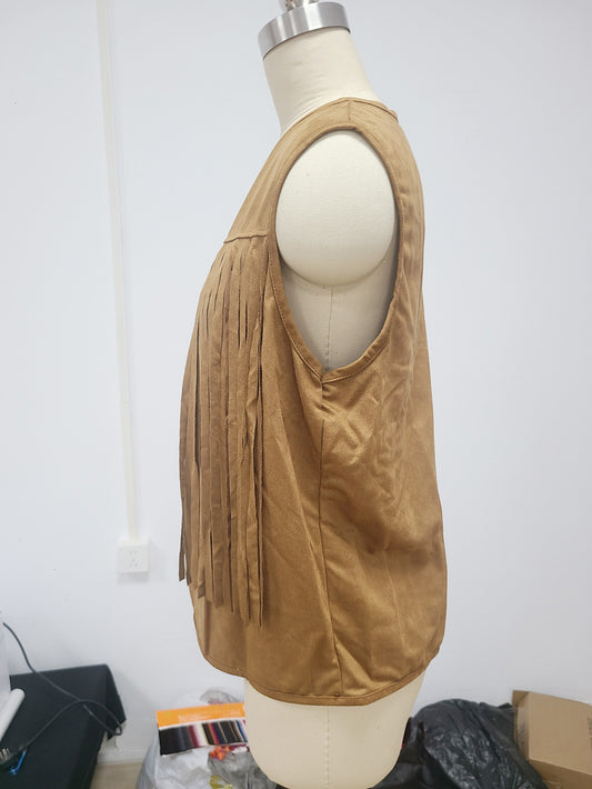 Men's Innovative Glamorous Autumn Hippie Suede Vests