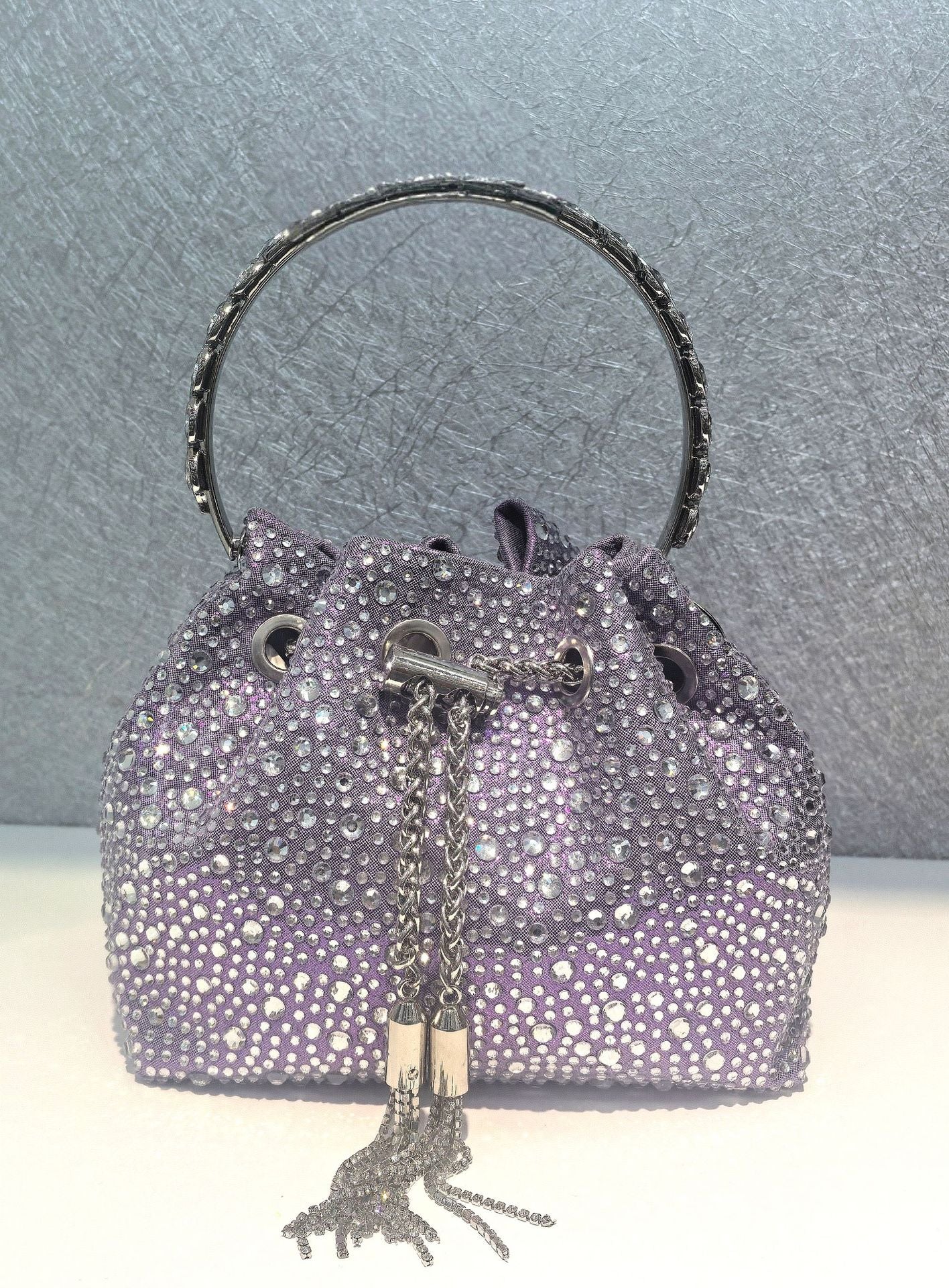 Women's Heron Live Streaming On Tassel Rhinestone Shoulder Bags