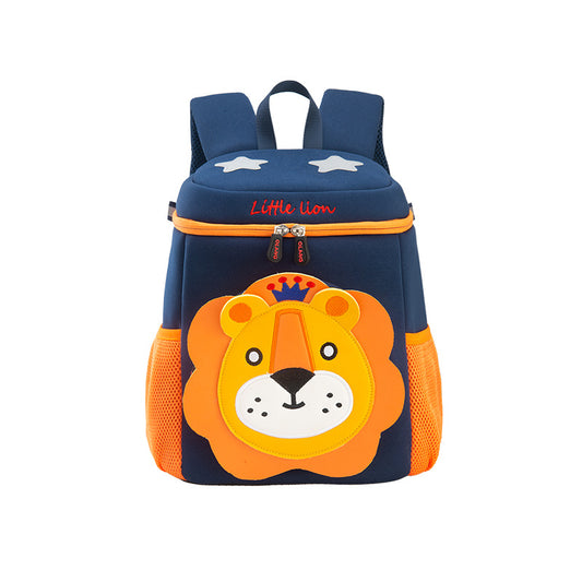 Creative Popular Attractive Cute Lion Boy Elementary School Students' Schoolbags