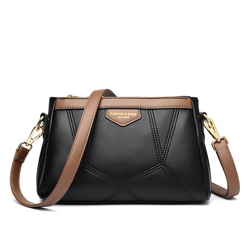 Women's Fashion Mom Classy Soft Leather Crossbody Bags
