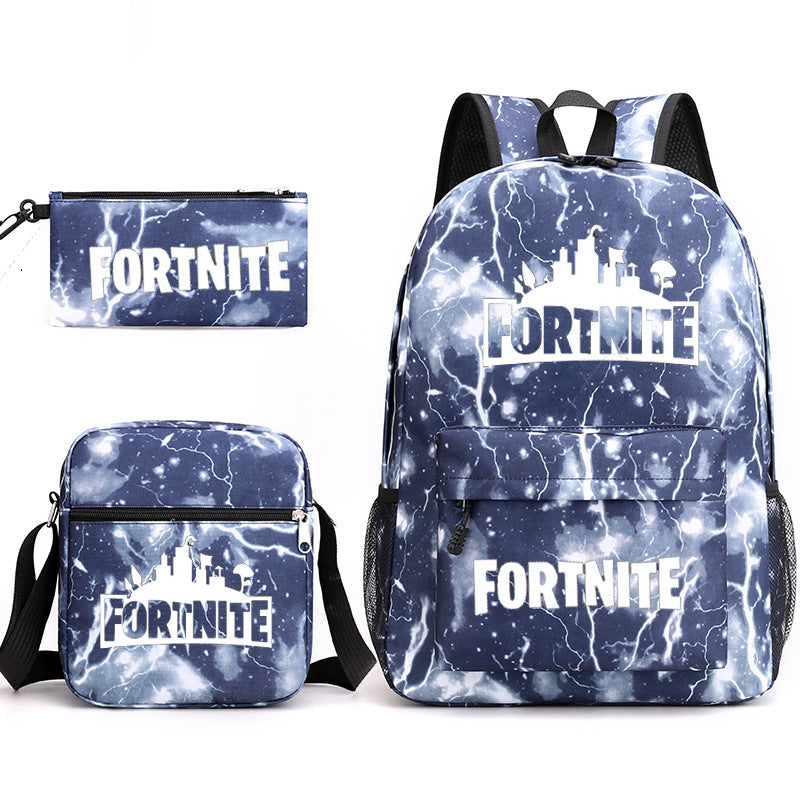 Durable Leo Massey Peripheral Printed Pencil Middle School Students' Schoolbags