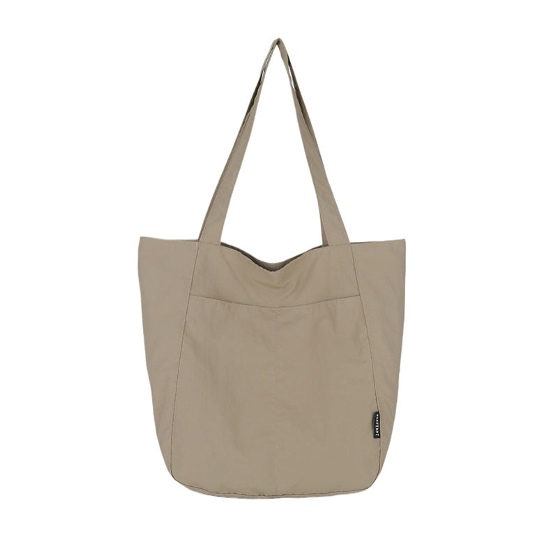 Women's Nylon Large Capacity Solid Color Portable Women's Shoulder Bag