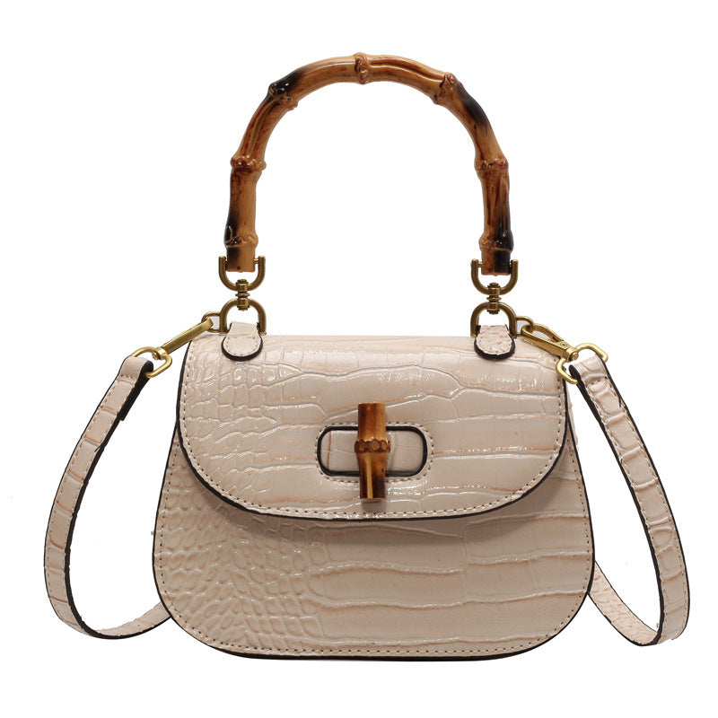 Women's Bamboo Retro One Saddle Advanced Texture Bags