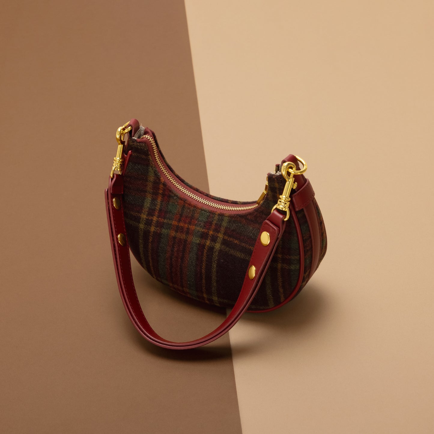 Women's French Minority Design Underarm High-grade Soft Shoulder Bags