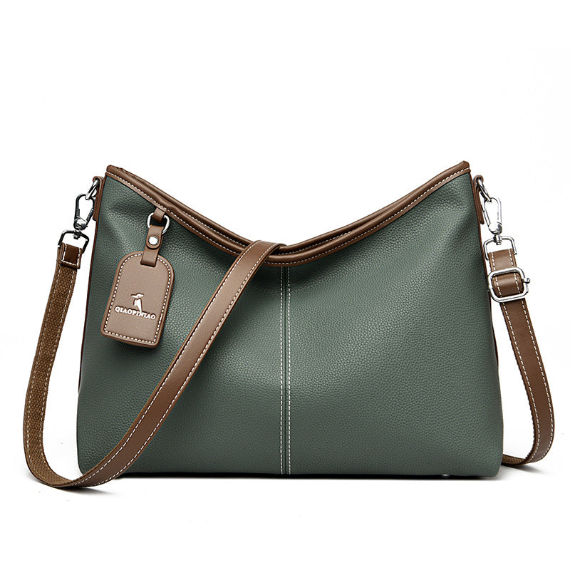 Women's Expandable Material Large Capacity Western Style Shoulder Bags