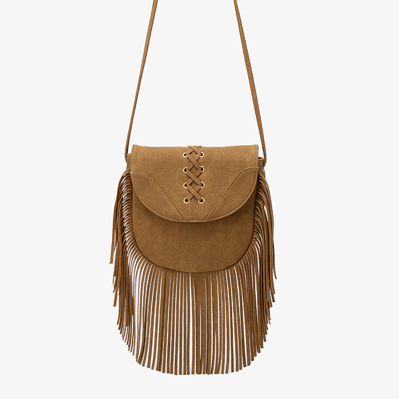 Winter Faux Deerskin Veet Cover Oblique Bags
