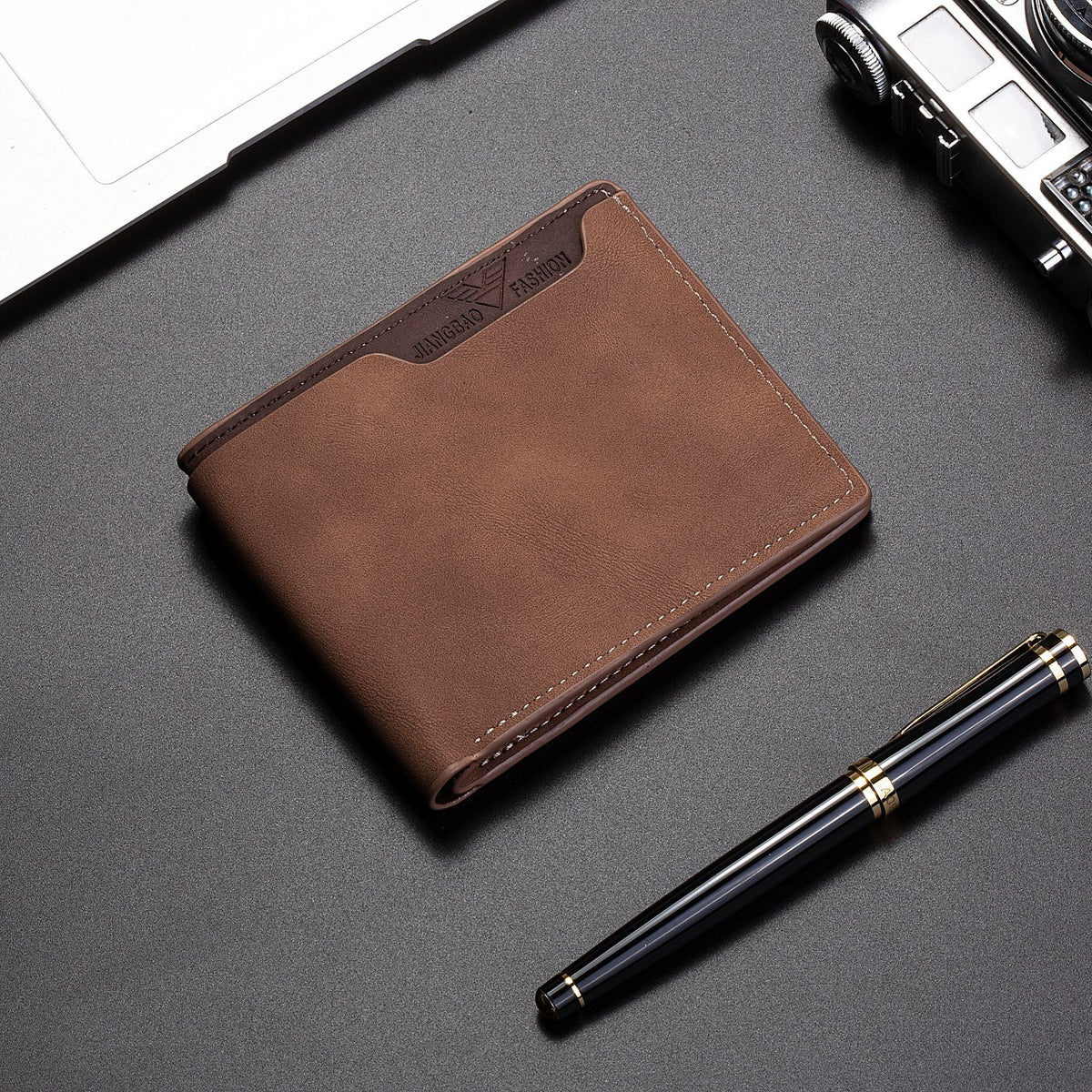 Men's Short Business Medium Multiple Slots Men's Wallet