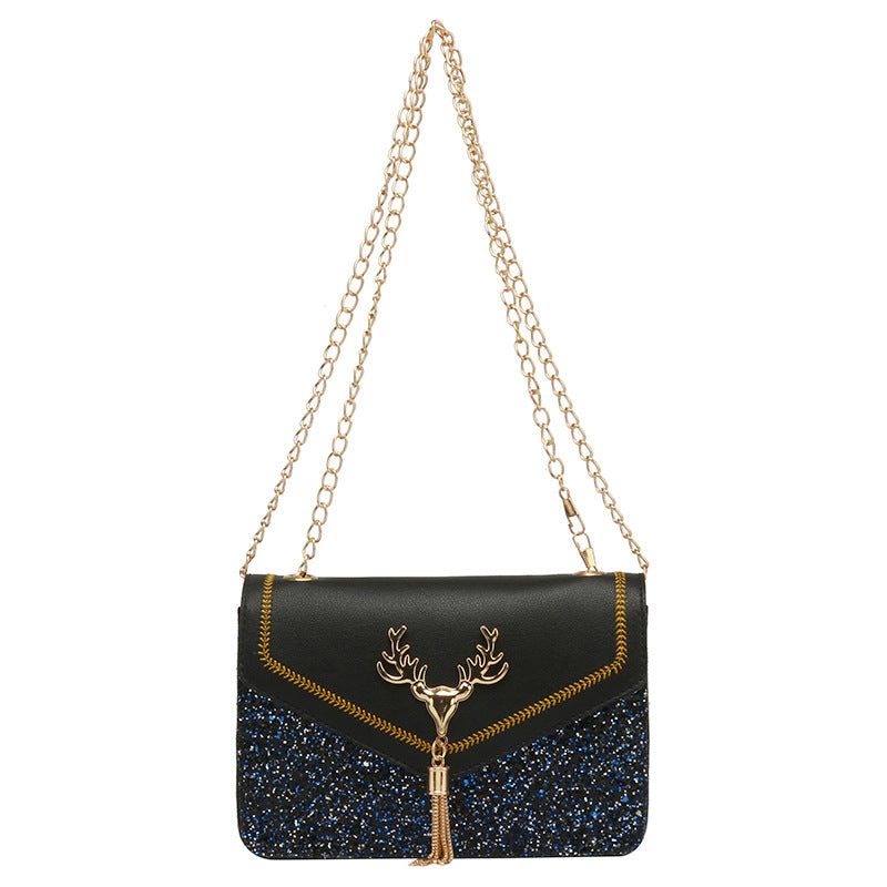 Sequin Chain Korean Style Fashion Classic Bags