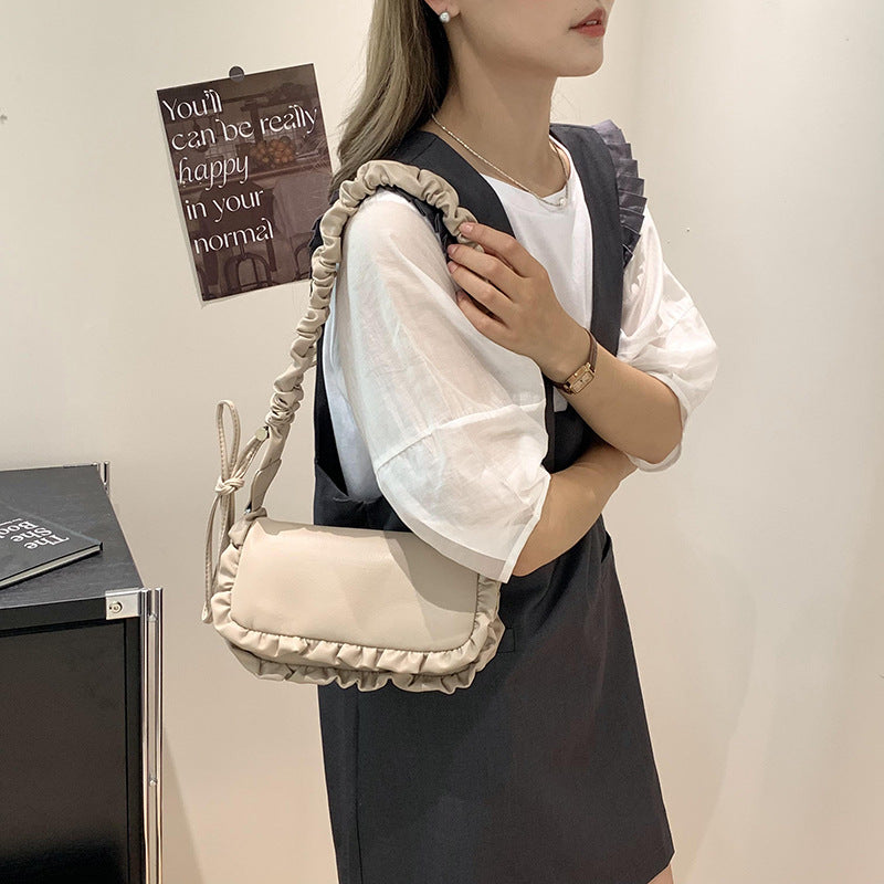 Women's Classic Style Textured For Summer Versatile Shoulder Bags