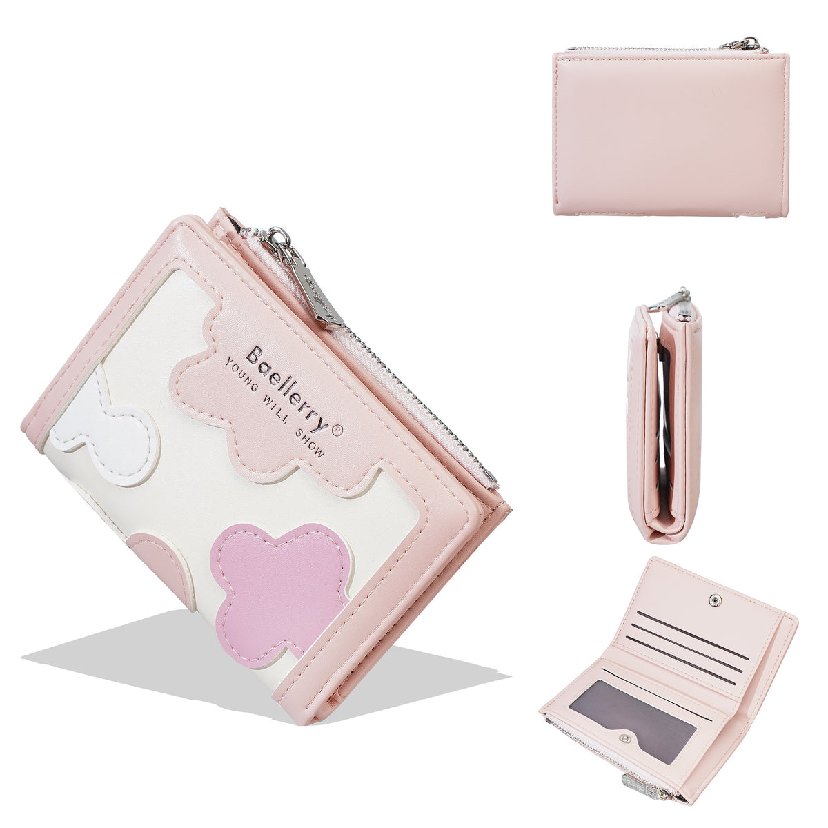 Women's High-grade Versatile Simple Multiple Slots Short Portable Compact Ladies Wallet
