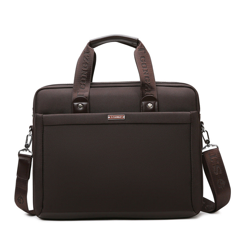 Men's Handsome Waterproof Oxford Cloth Business Office Bags