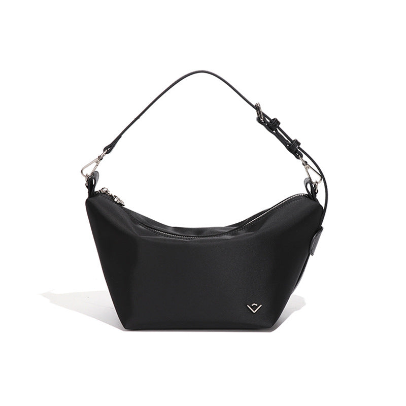 Women's Popular Waterproof Nylon Portable Croissant Trendy Bags